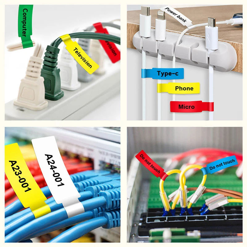 Cable Label Tags – Identify Cords Easily
