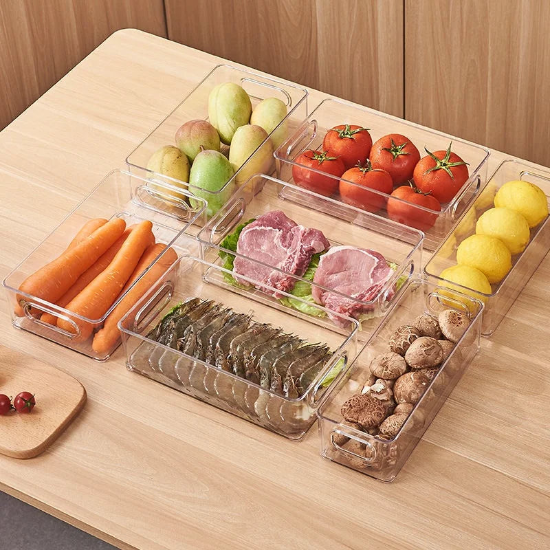 Fridge Organizer Bin – Grab-and-Go Storage