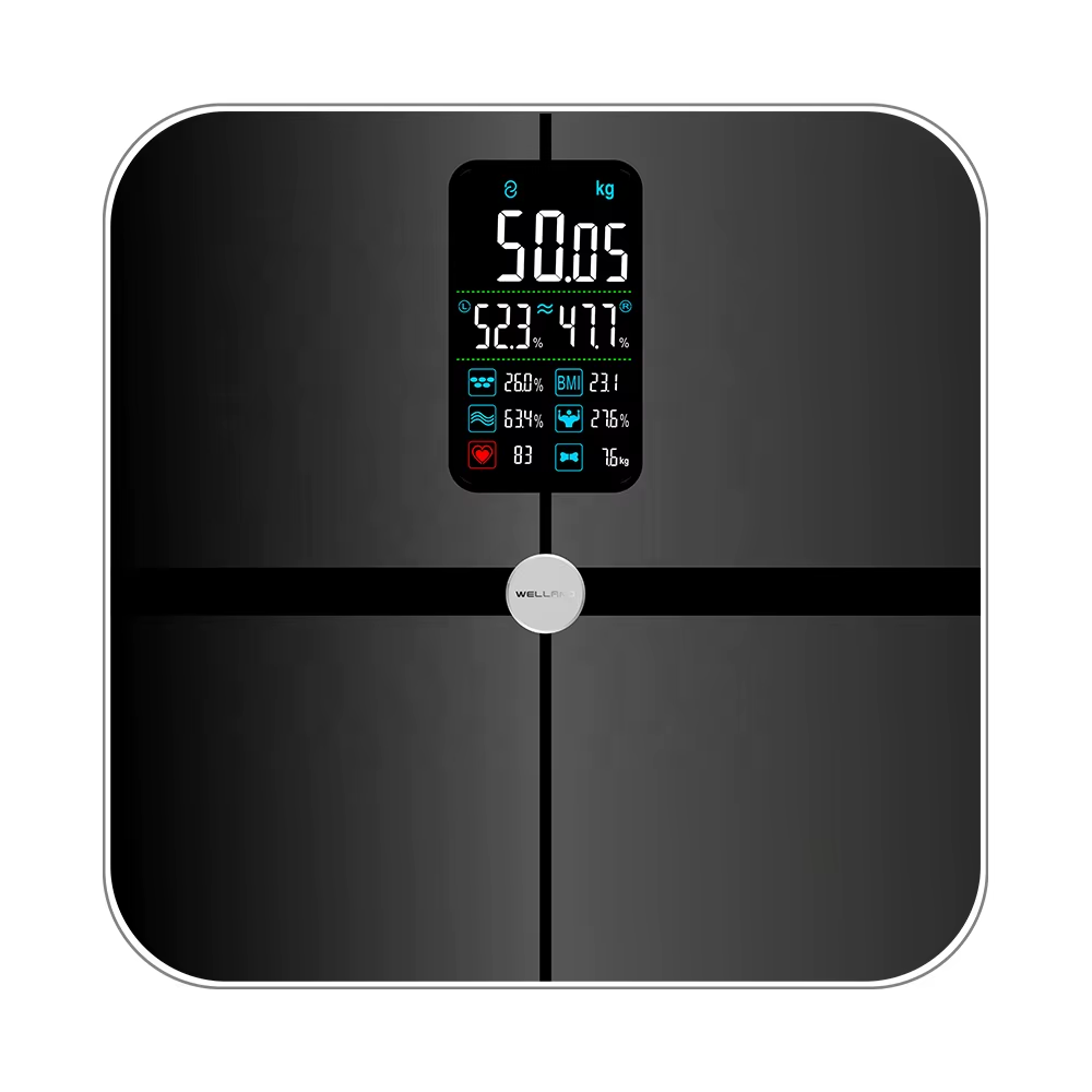 Smart Scale for Body Weight - 18 Metrics, BMI, Body Fat, Muscle Mass | VA Display Bathroom Scale