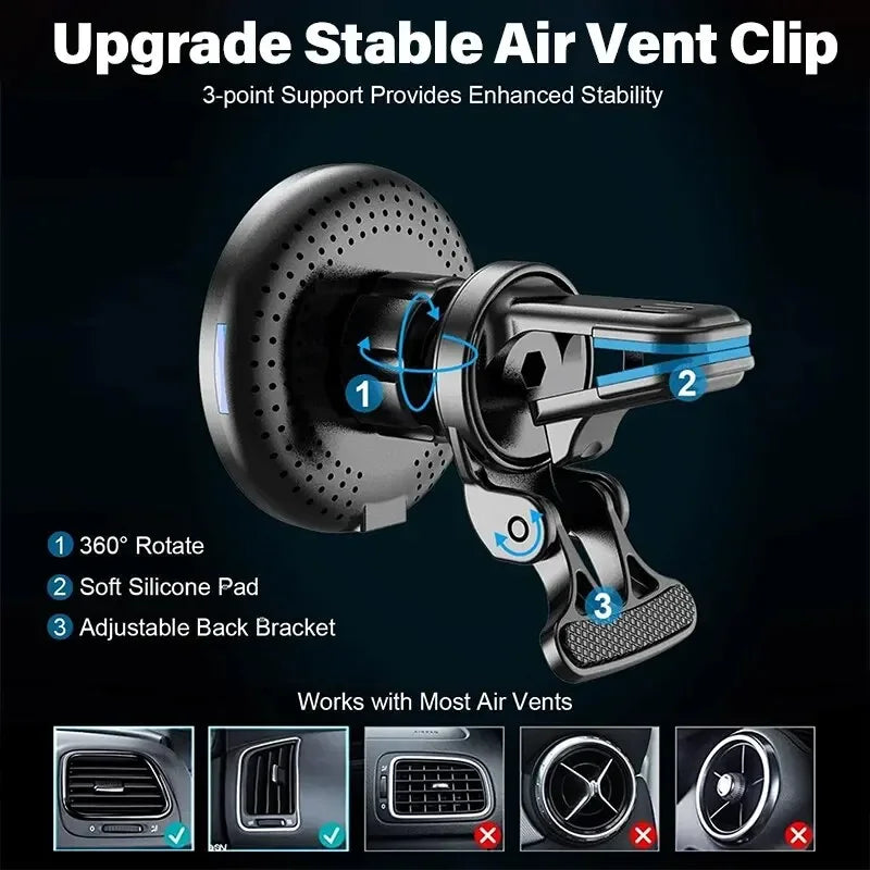 Car Phone Vent Mount – Hands-Free Convenience