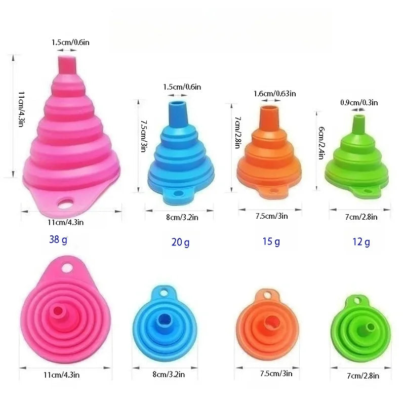 Mini Silicone Funnel Set – Cleaner Refills