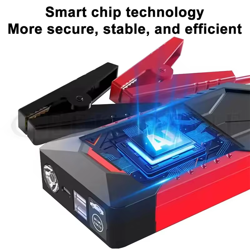 Portable Car Jump Starter 18800mAh - 1200A Power Bank with Air Pump & Emergency Light | 12V Booster