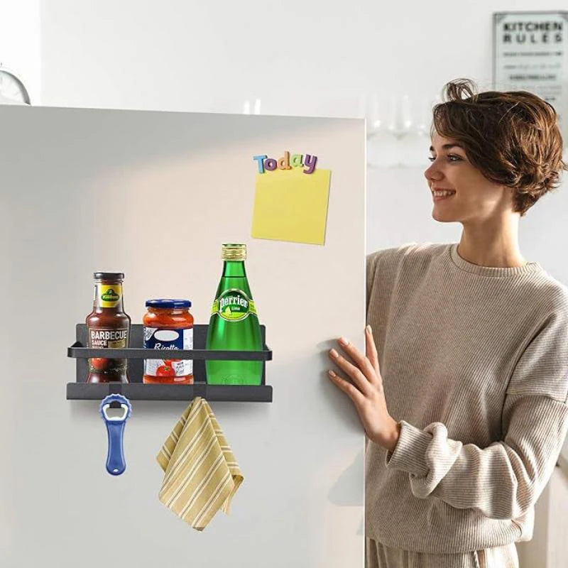Magnetic Fridge Spice Rack – Save Counter Space