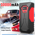 Portable Car Jump Starter 18800mAh - 1200A Power Bank with Air Pump & Emergency Light | 12V Booster
