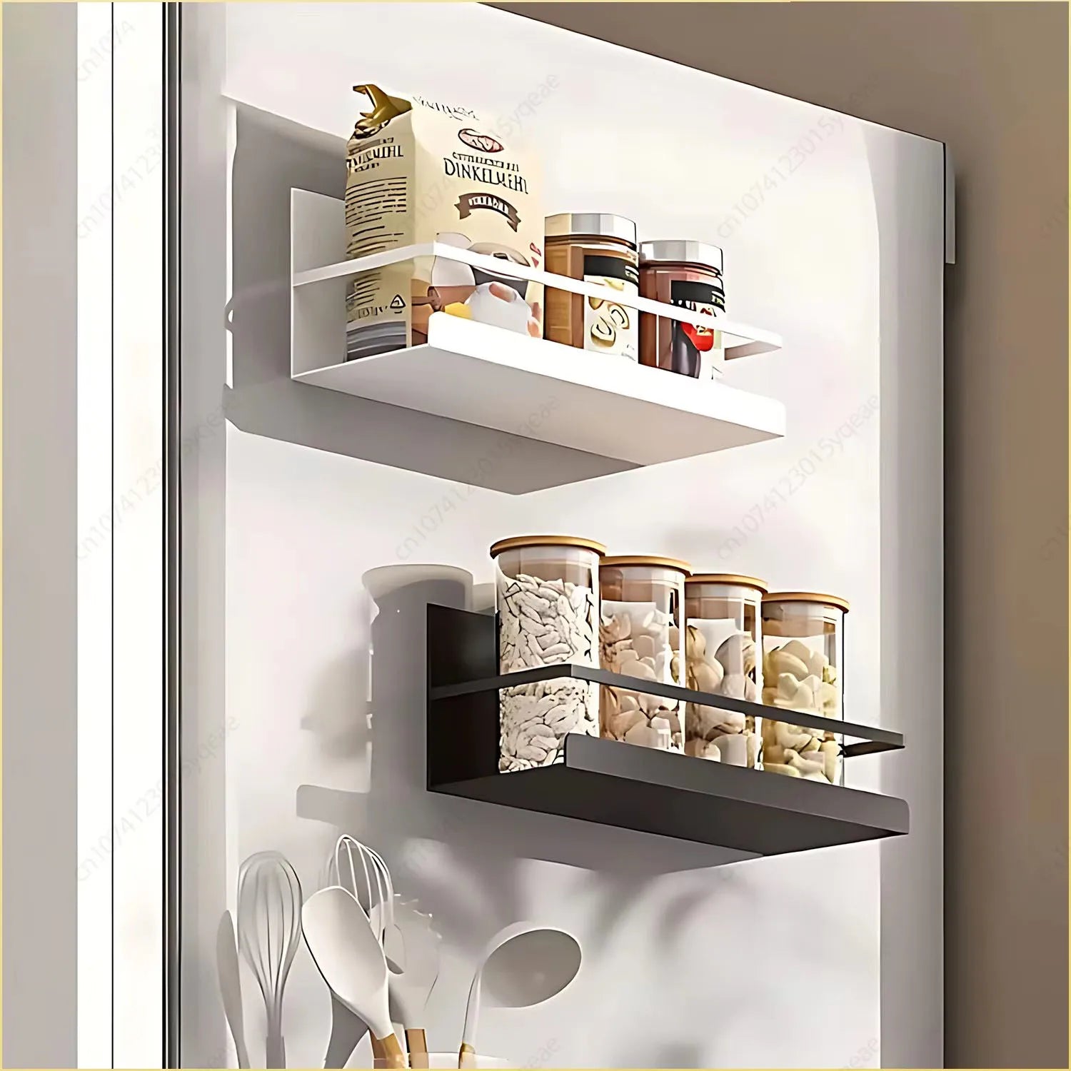 Magnetic Fridge Spice Rack – Save Counter Space