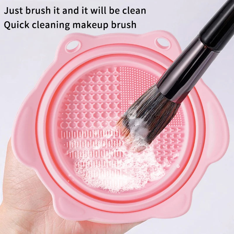 Makeup Brush Cleaning Mat – Faster Clean Day