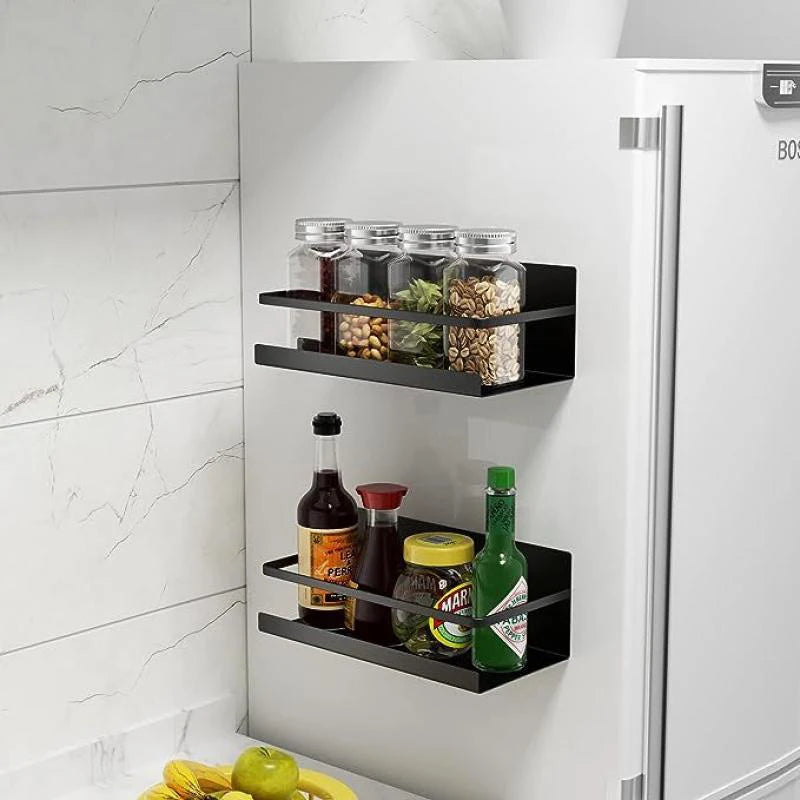 Magnetic Fridge Spice Rack – Save Counter Space