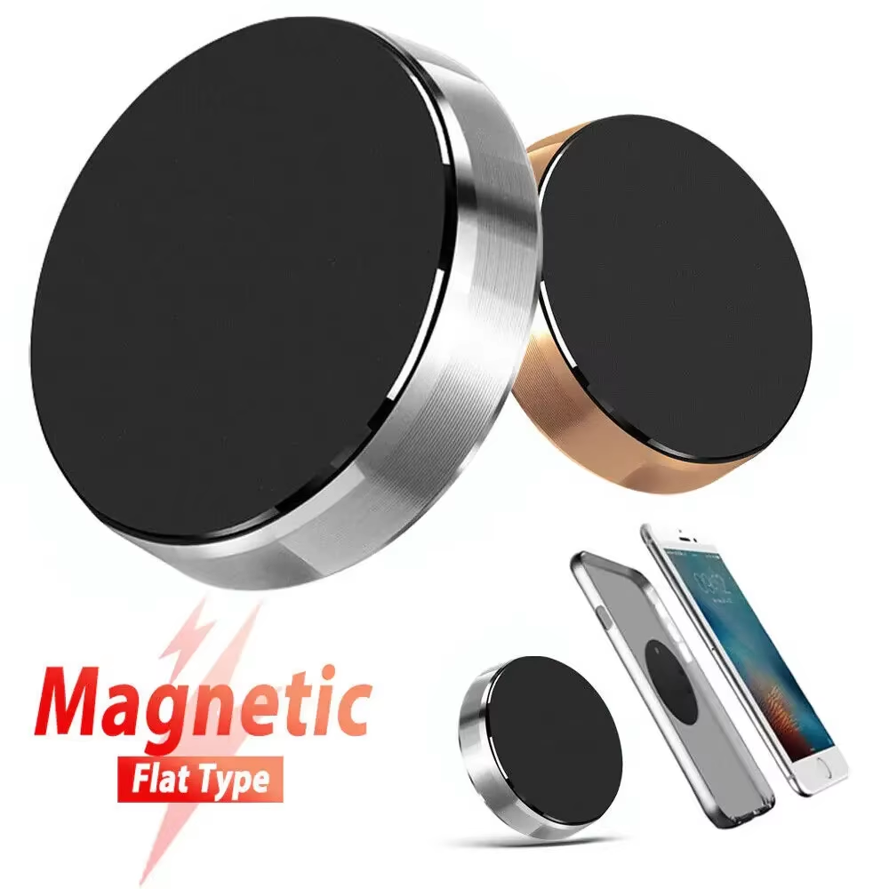 Universal Magnetic Car Phone Holder – Dashboard & Wall Mount (iPhone & Android)