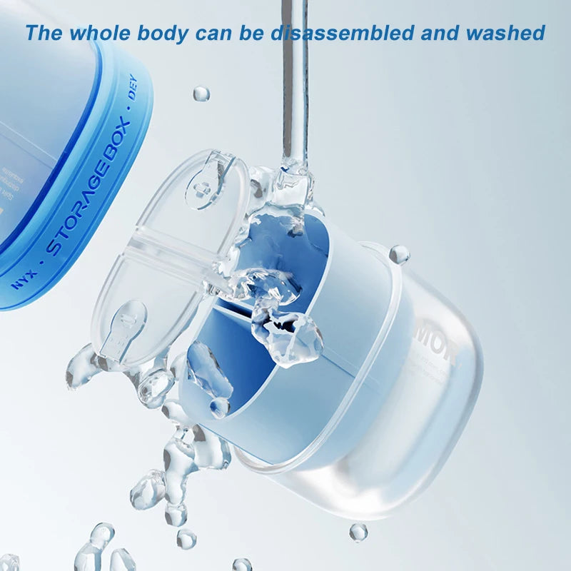 Compact Pill Case – Pocket Daily Organizer