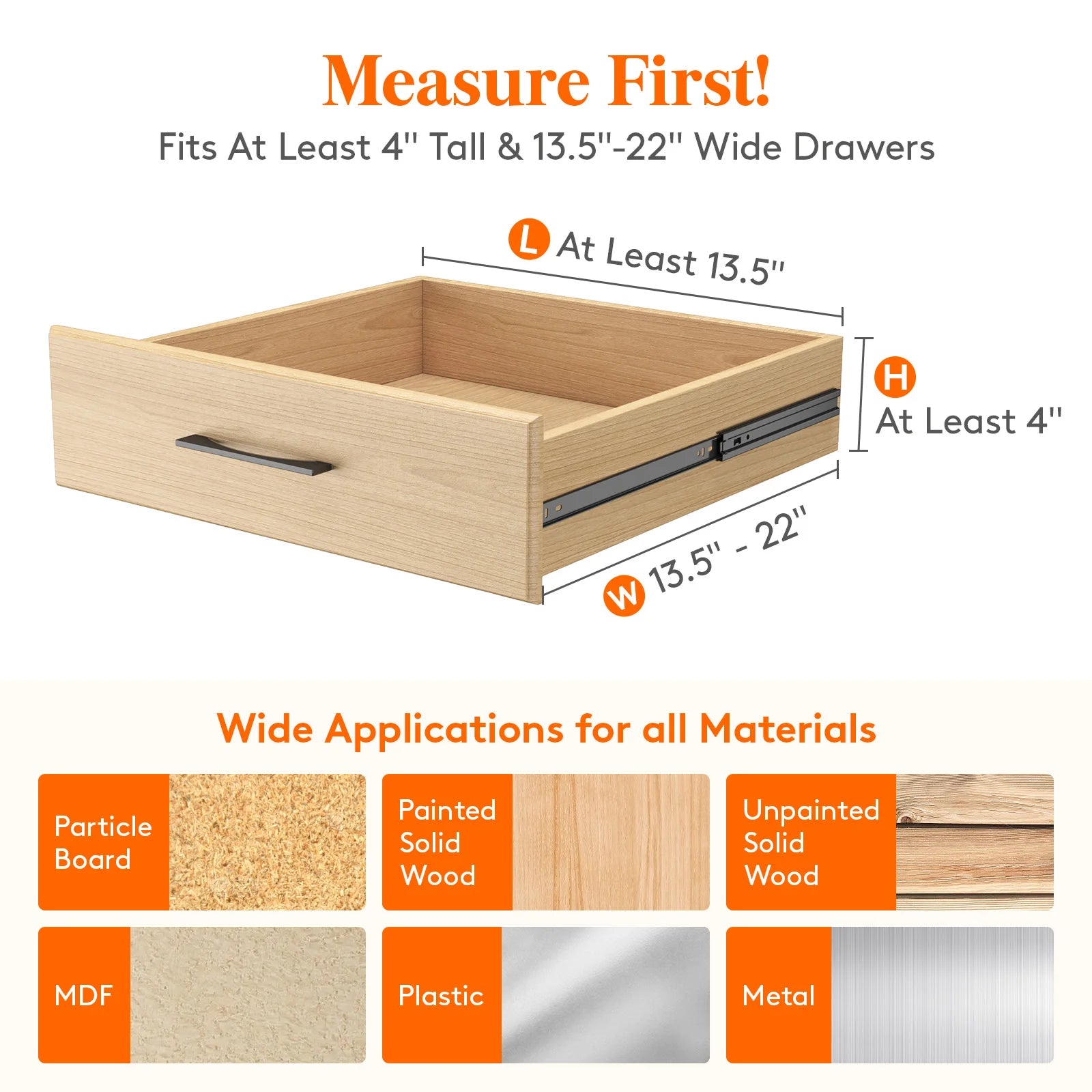Adjustable Drawer Dividers – Instant Organization