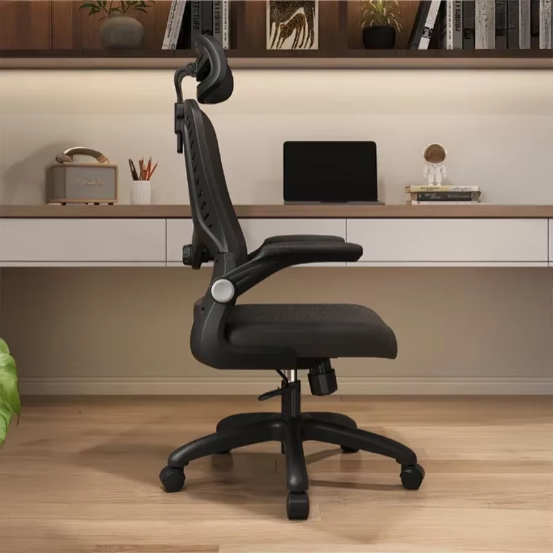 Ergonomic Mesh Office Chair - 3D Lumbar Support, Latex Seat Cushion | Heavy Duty Revolving Desk Chair