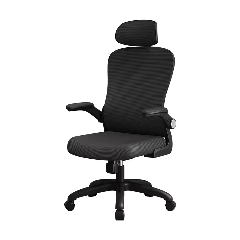 Ergonomic Mesh Office Chair - 3D Lumbar Support, Latex Seat Cushion | Heavy Duty Revolving Desk Chair