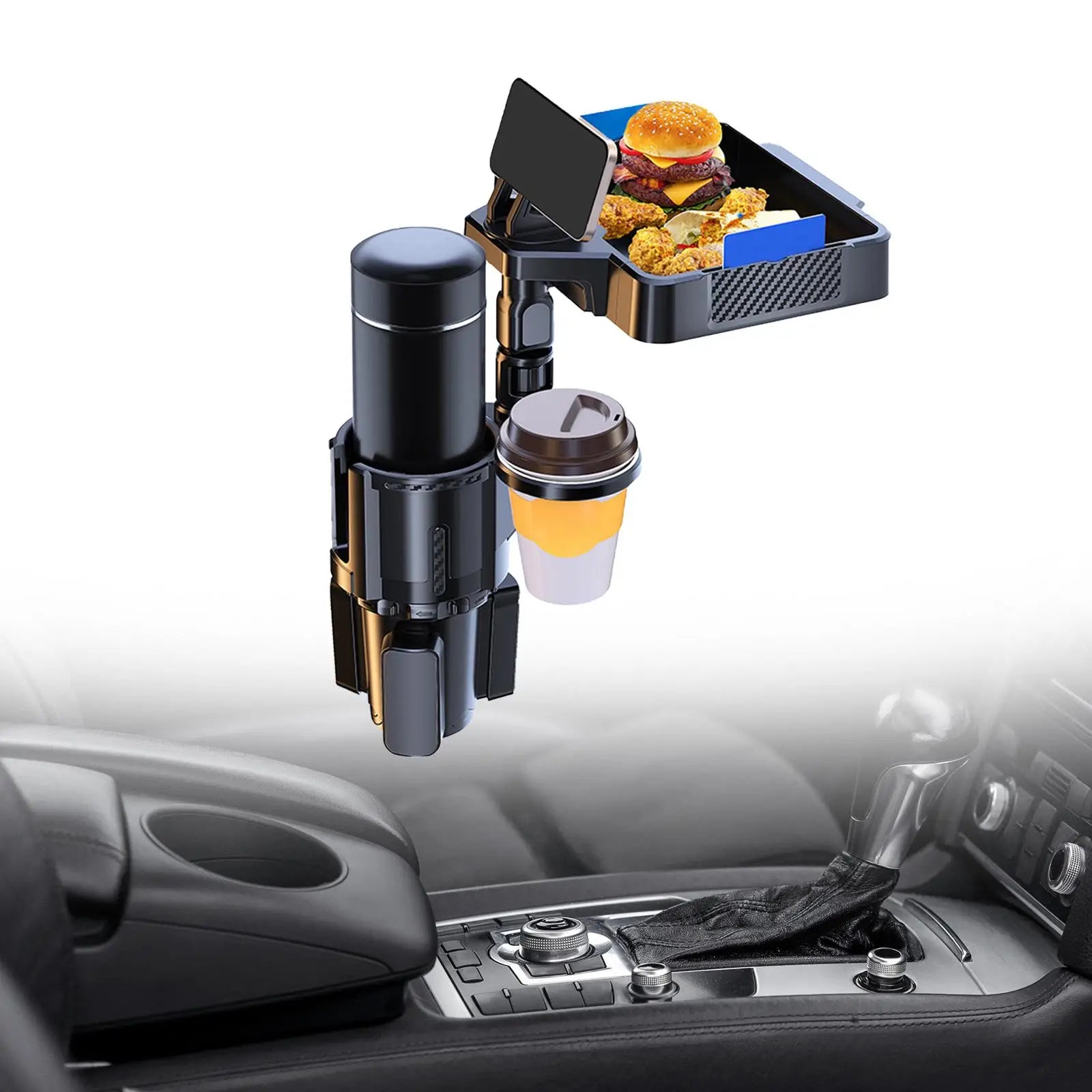 Car Cup Holder Expander – Fits Larger Bottles