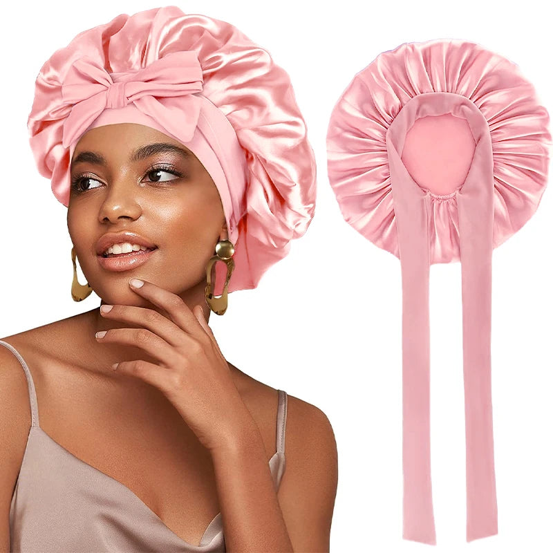 Satin Sleep Bonnet – Protect Hair While You Sleep