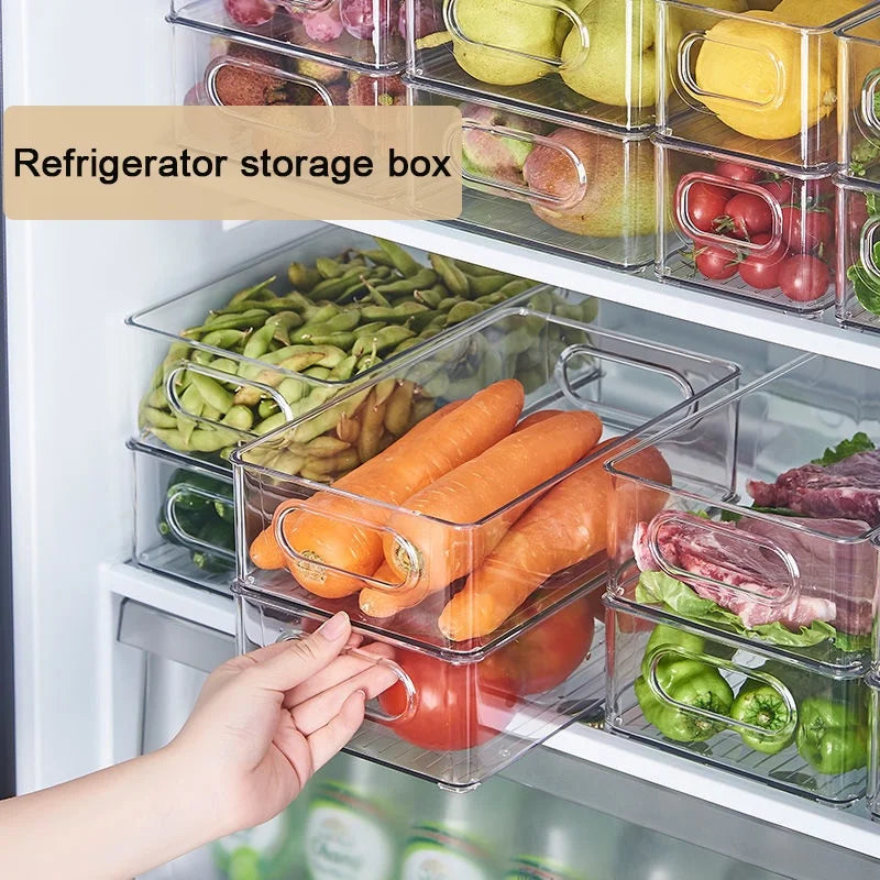 Fridge Organizer Bin – Grab-and-Go Storage