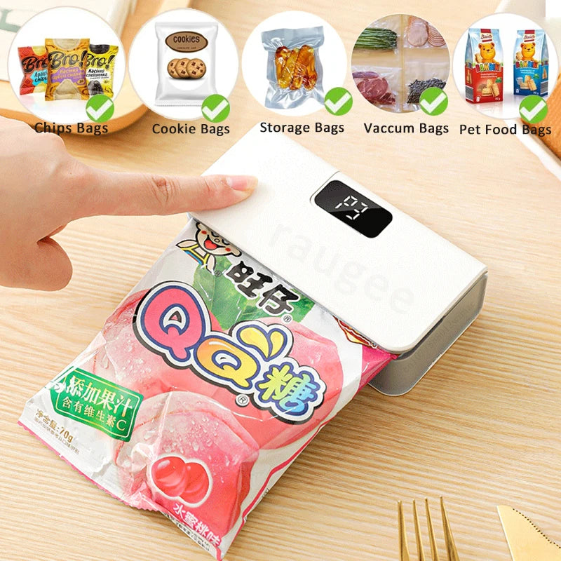 Mini Bag Heat Sealer – Keep Snacks Fresh
