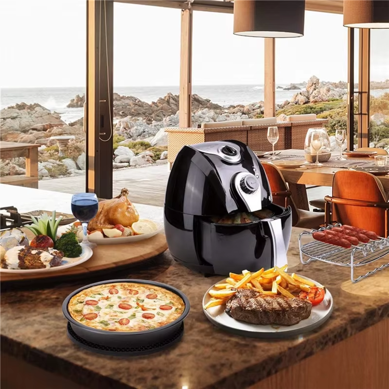 Air Fryer Accessories 11Pcs Kit - 7 Inch Compatible Set | Dishwasher Safe Cooking Tools