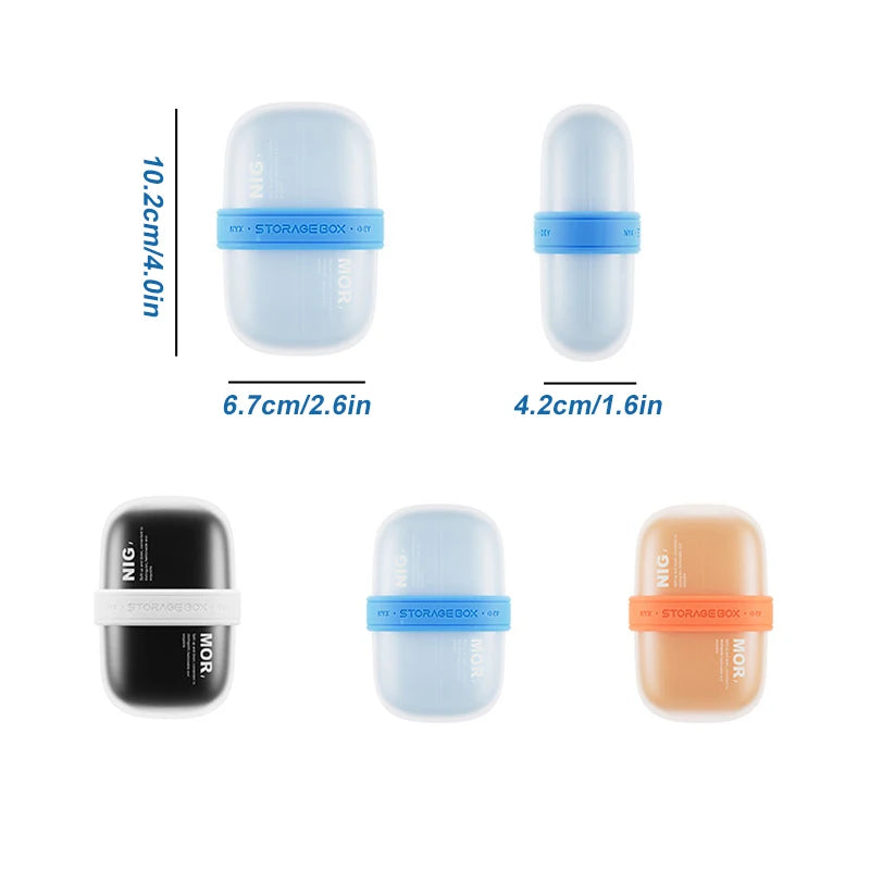 Compact Pill Case – Pocket Daily Organizer