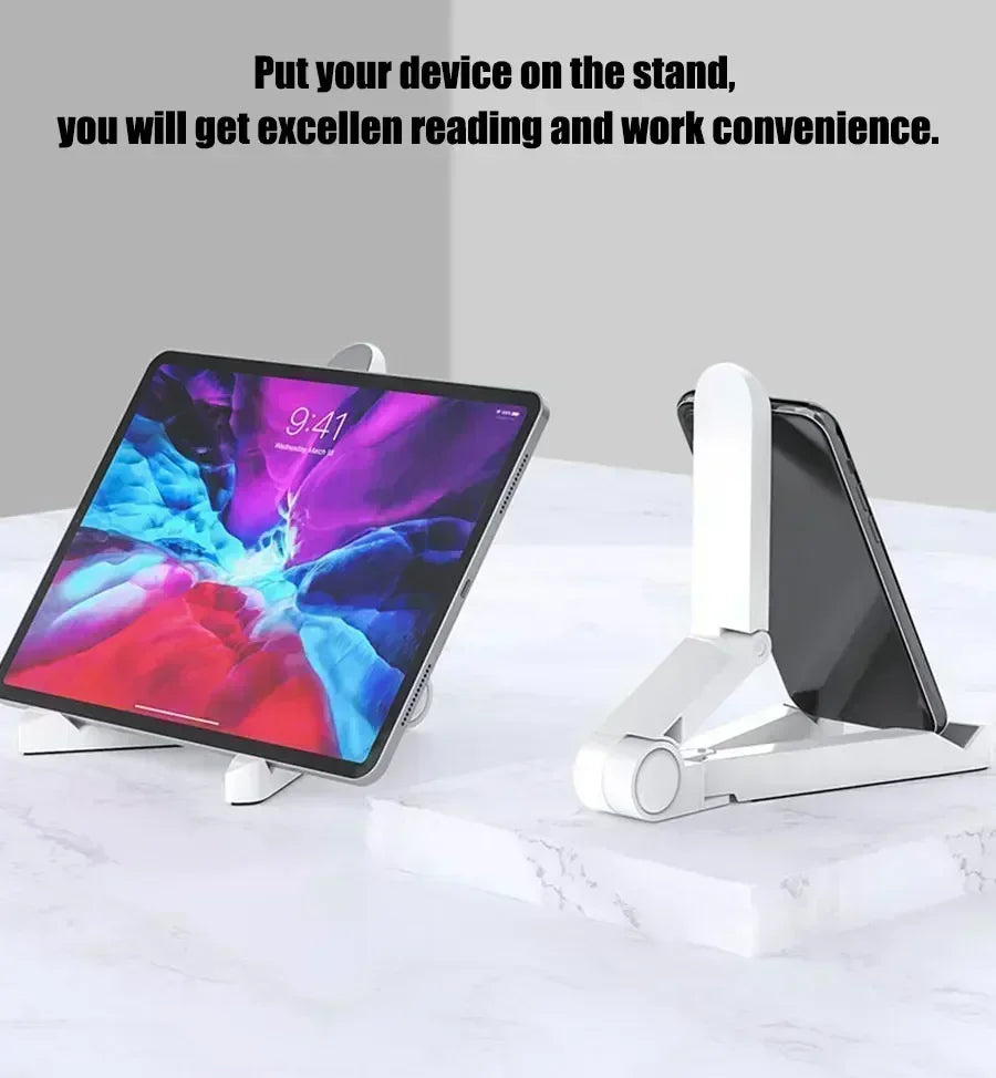 Foldable Tablet Stand – Adjustable Viewing