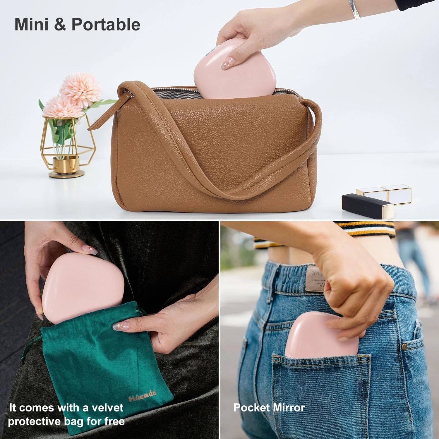 LED Compact Mirror – Quick Check Anywhere