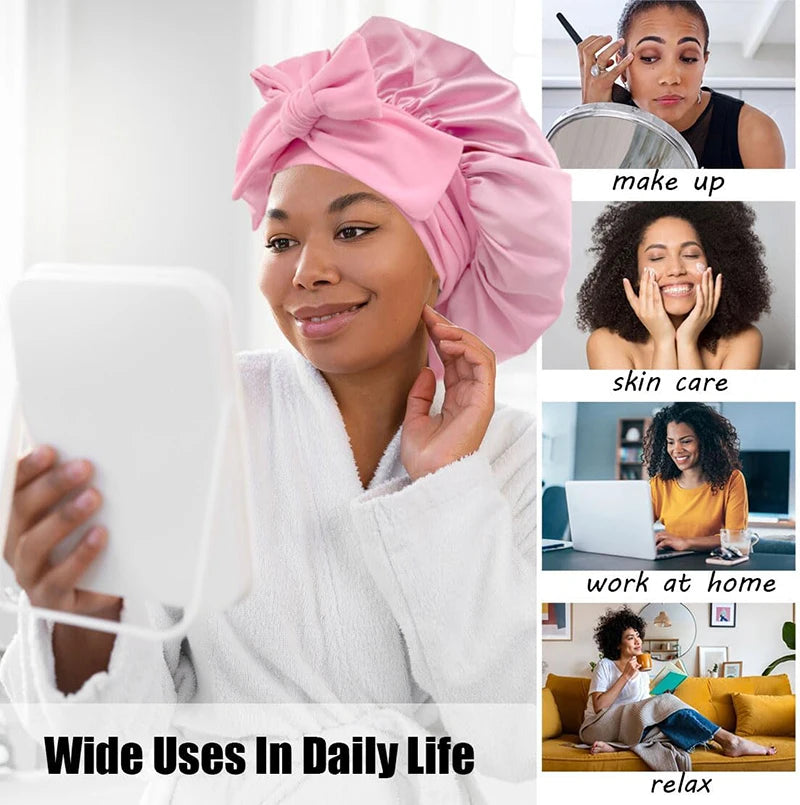 Satin Sleep Bonnet – Protect Hair While You Sleep