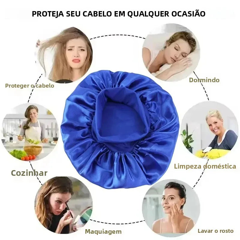 Reusable Shower Cap – Protect Hair Easily