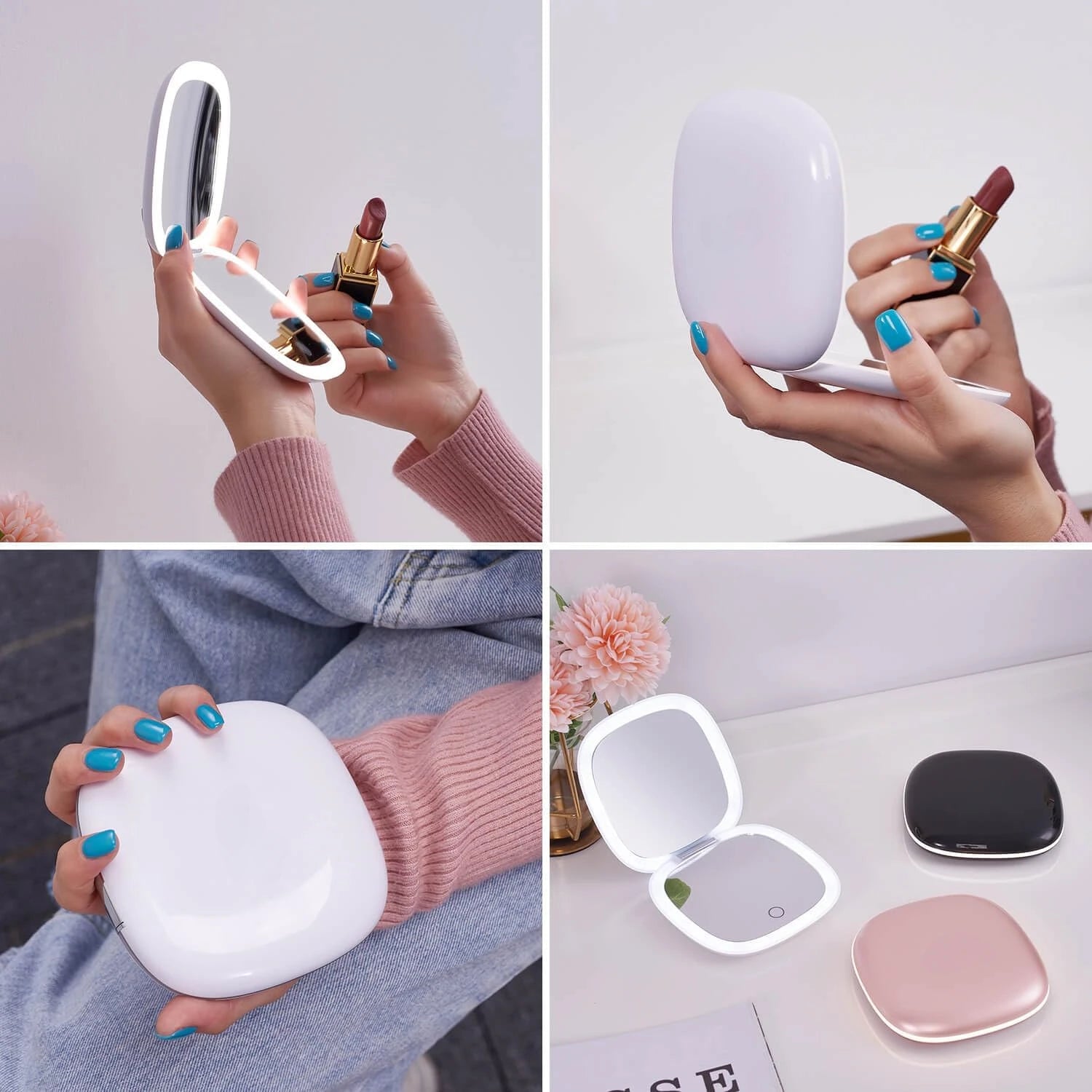 LED Compact Mirror – Quick Check Anywhere