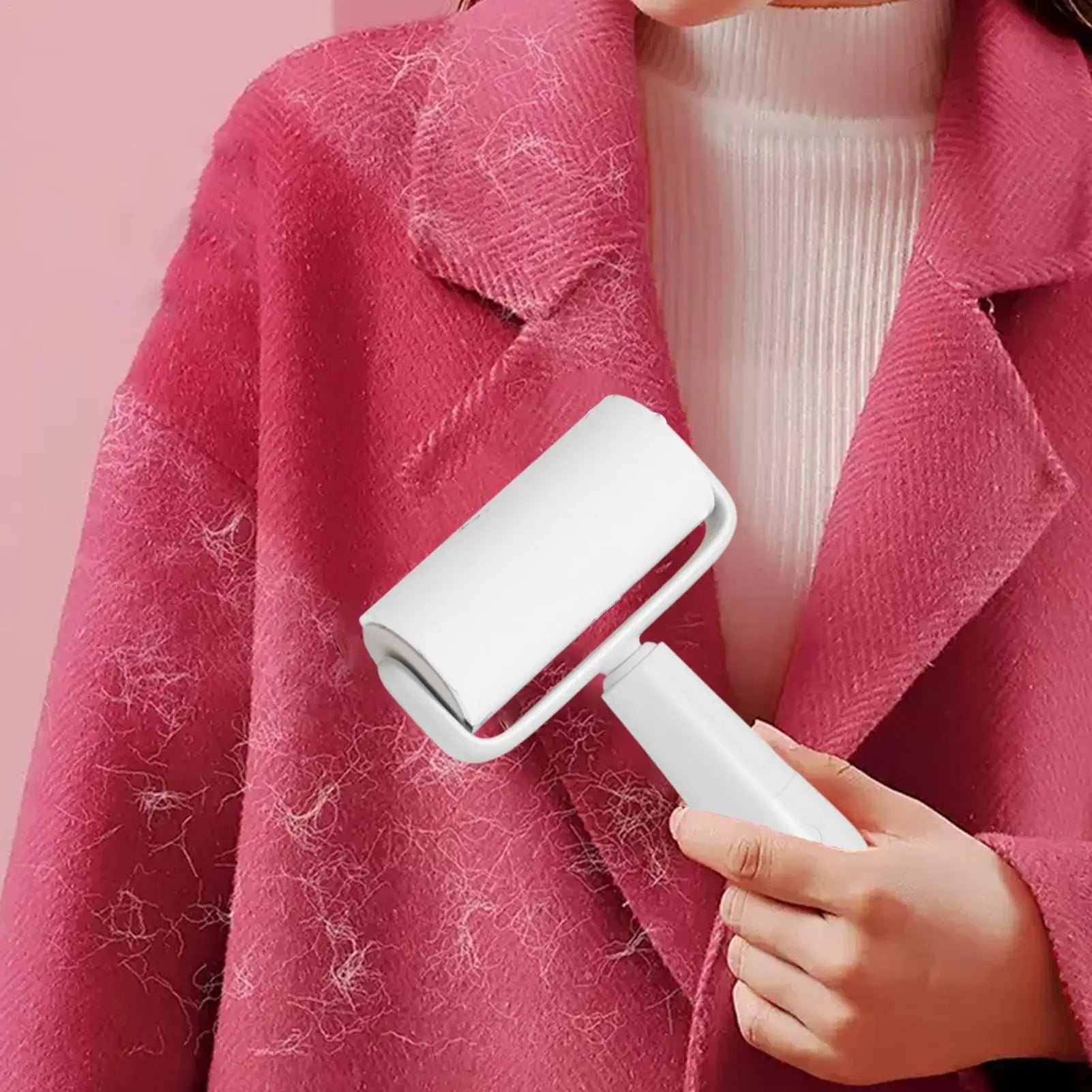 Refillable Sticky Lint Roller – Quick Clean