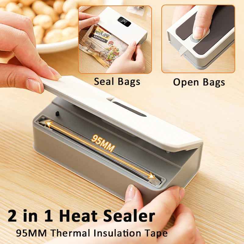 Mini Bag Heat Sealer – Keep Snacks Fresh